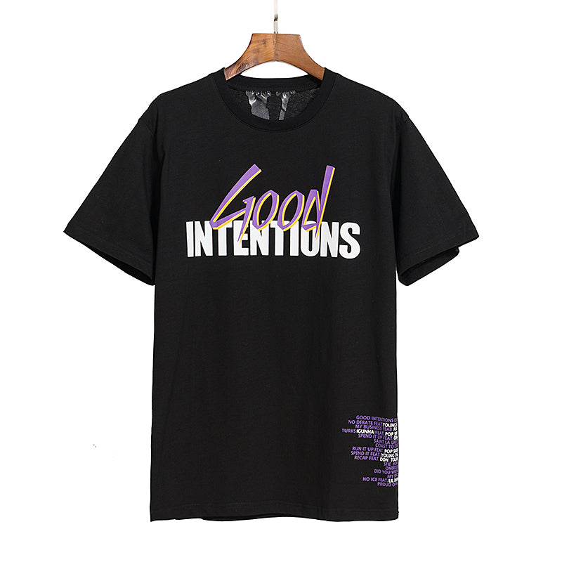 Camiseta Vlone Intentions Black