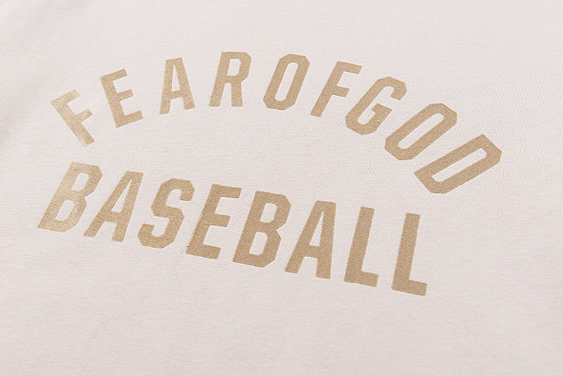 Camiseta Fear Of God Baseball Bege