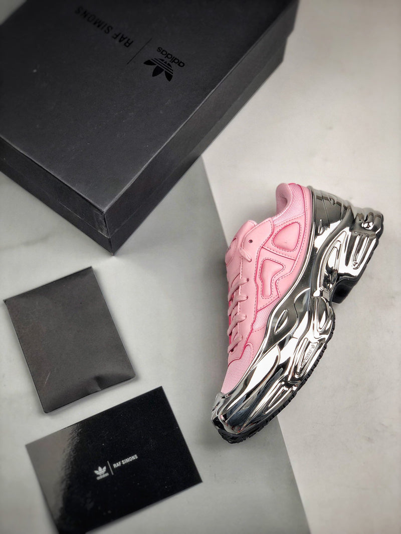 Adidas Ozweego Raf Simons Clear Pink Silver Metallic