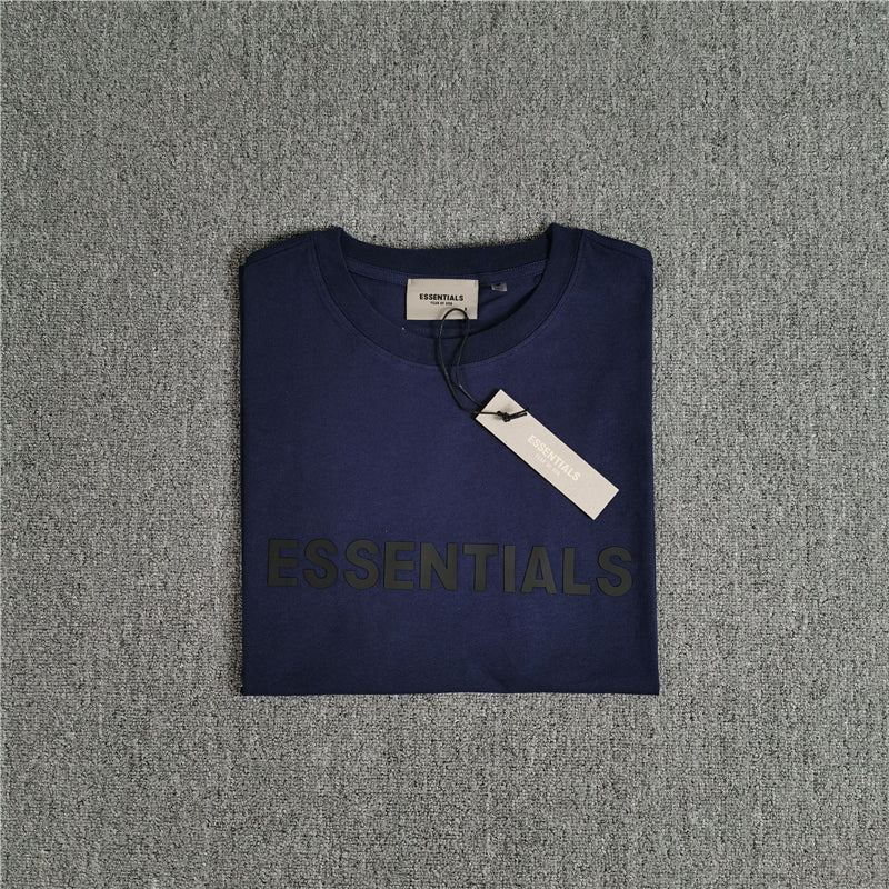 Camiseta Fear Of God Essentials Azul Escuro
