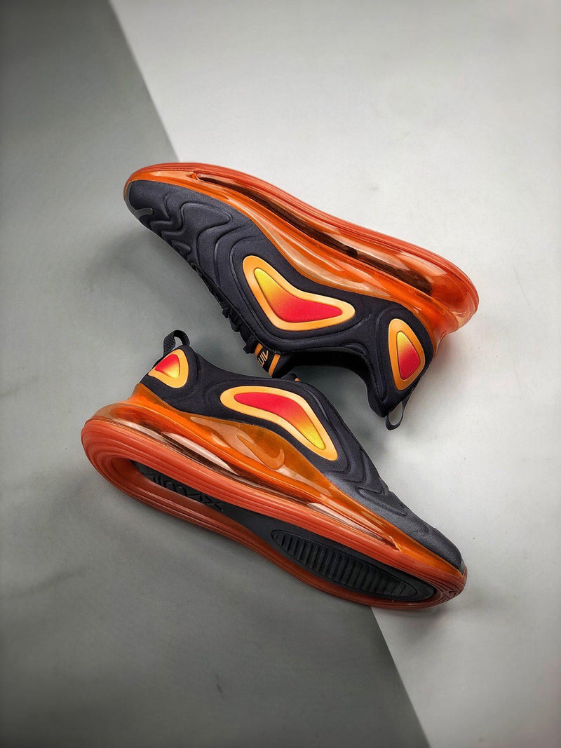 Nike Air Max 720 Black Fuel Orange