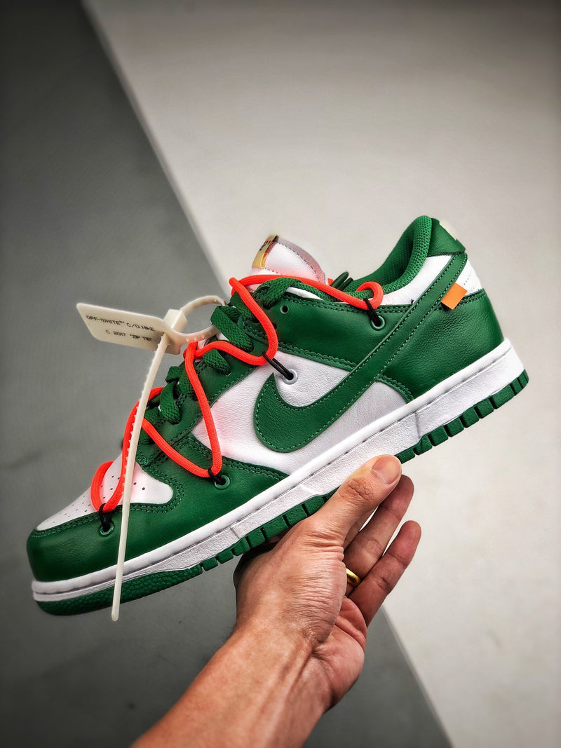  Dunk Low Off-White Pine Green