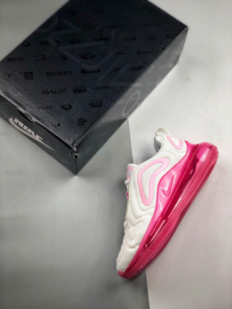 Nike Air Max 720 White Pink Rise Laser Fuchsia