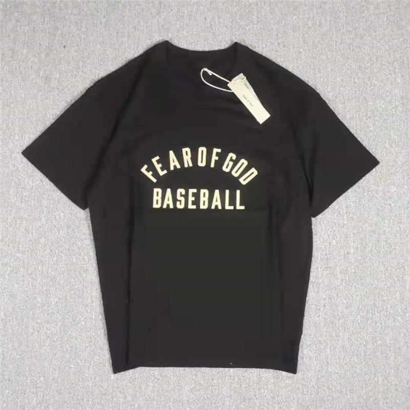 Camiseta Fear Of God Baseball Preto