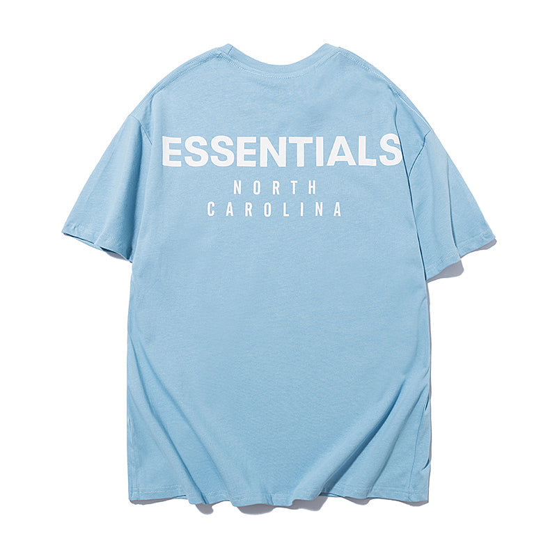 Camiseta Fear Of God Essentials North Carolina Azul Claro