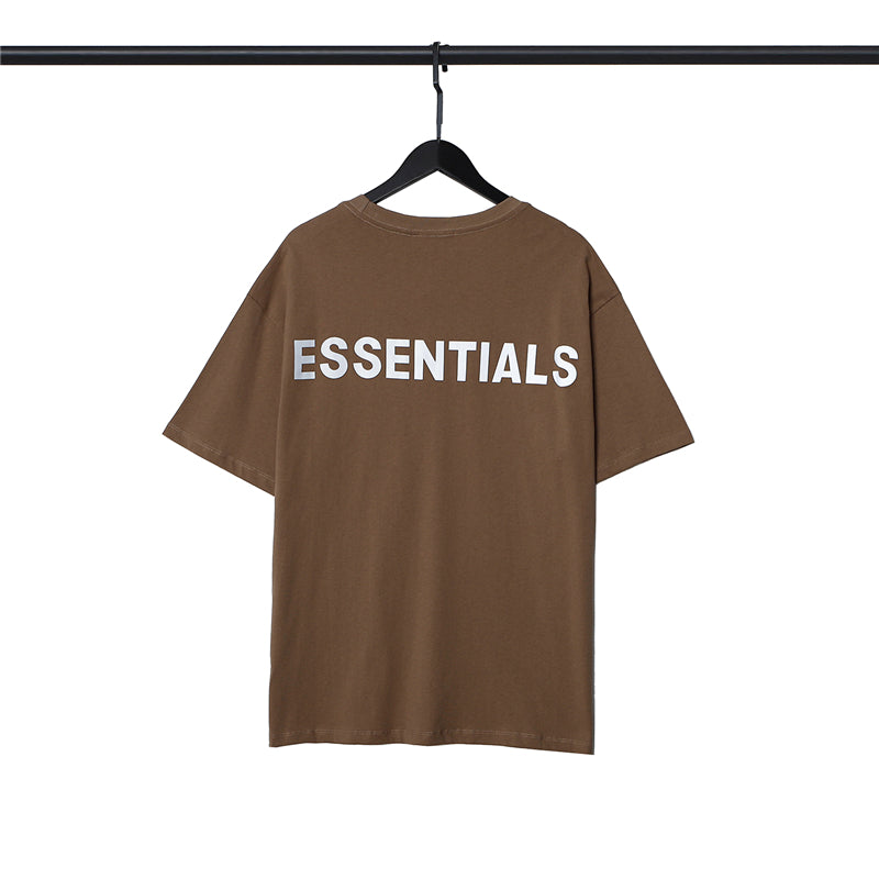 Camiseta Fear Of God Essentials Marrom